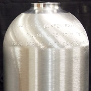 Luxfer 7LT Aluminium Cylinder Brushed