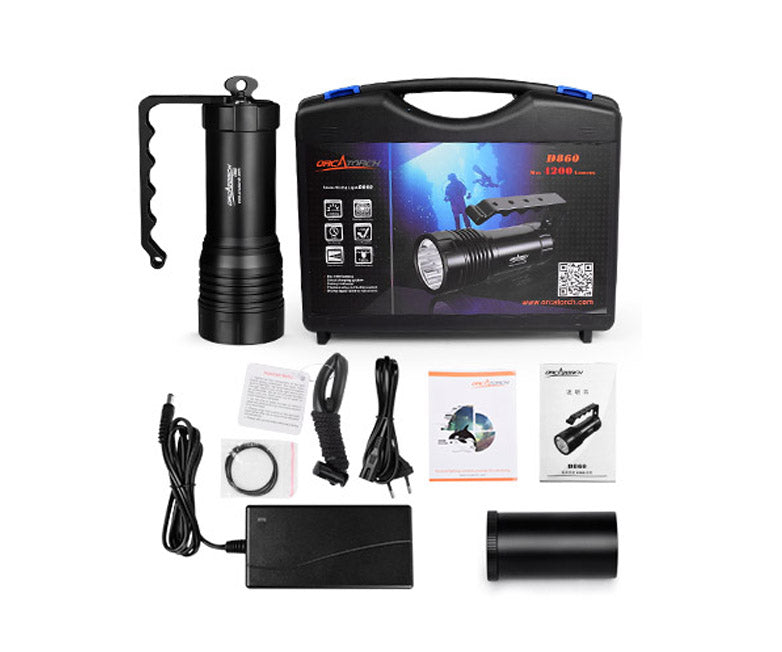 Orca D860 Dive Light