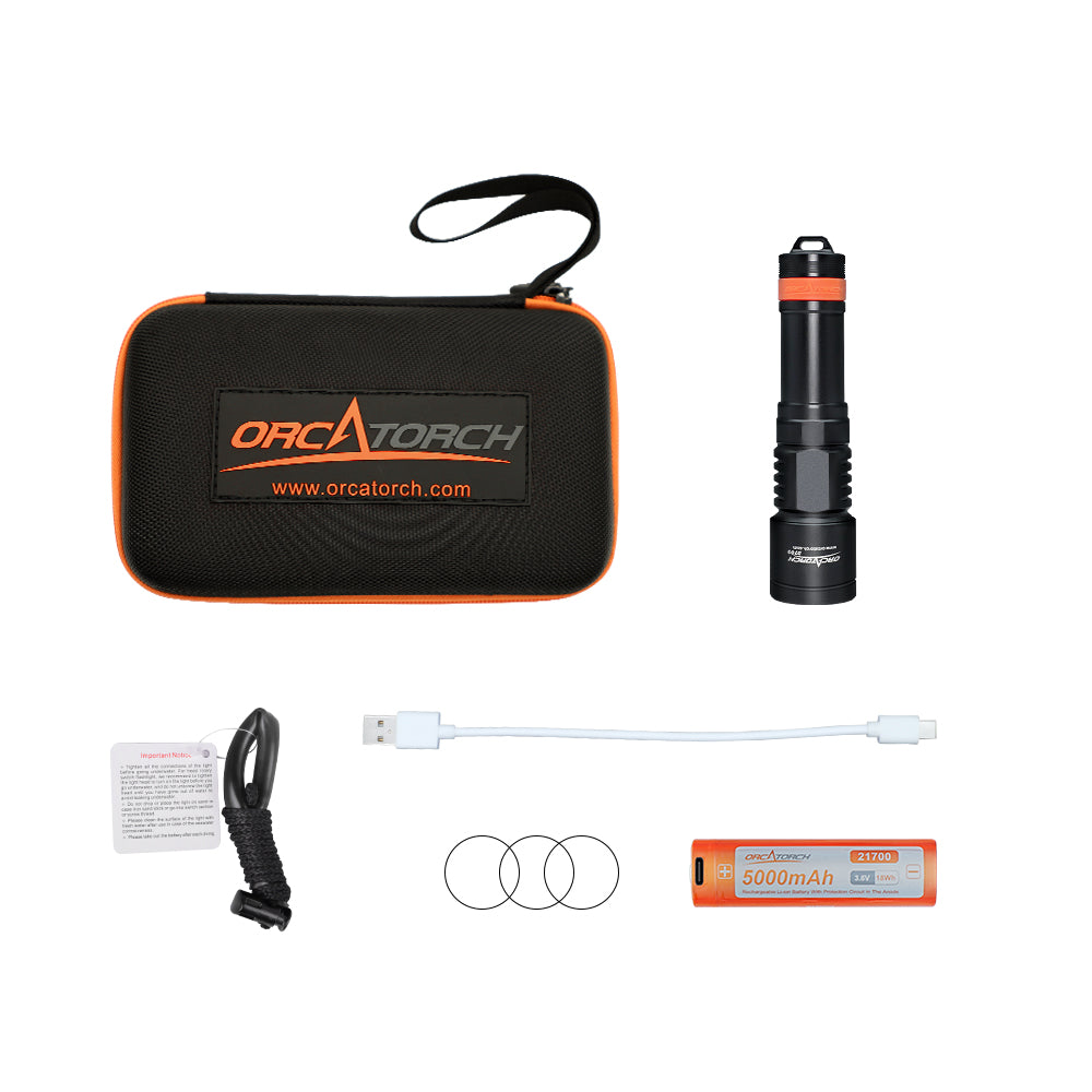 Orca D700 Dive Light