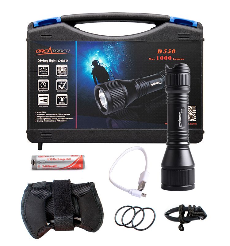 Orca D550 Dive Light