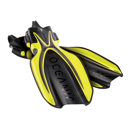 Oceanic Manta Open Heel Fins Pink/White