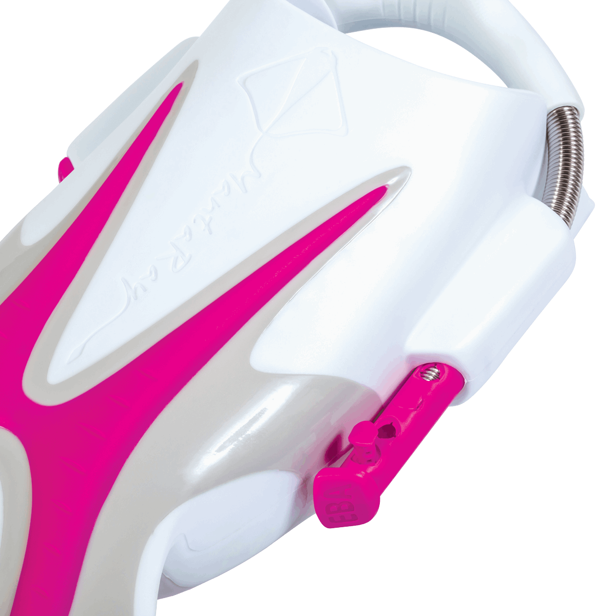 Oceanic Manta Open Heel Fins Pink/White