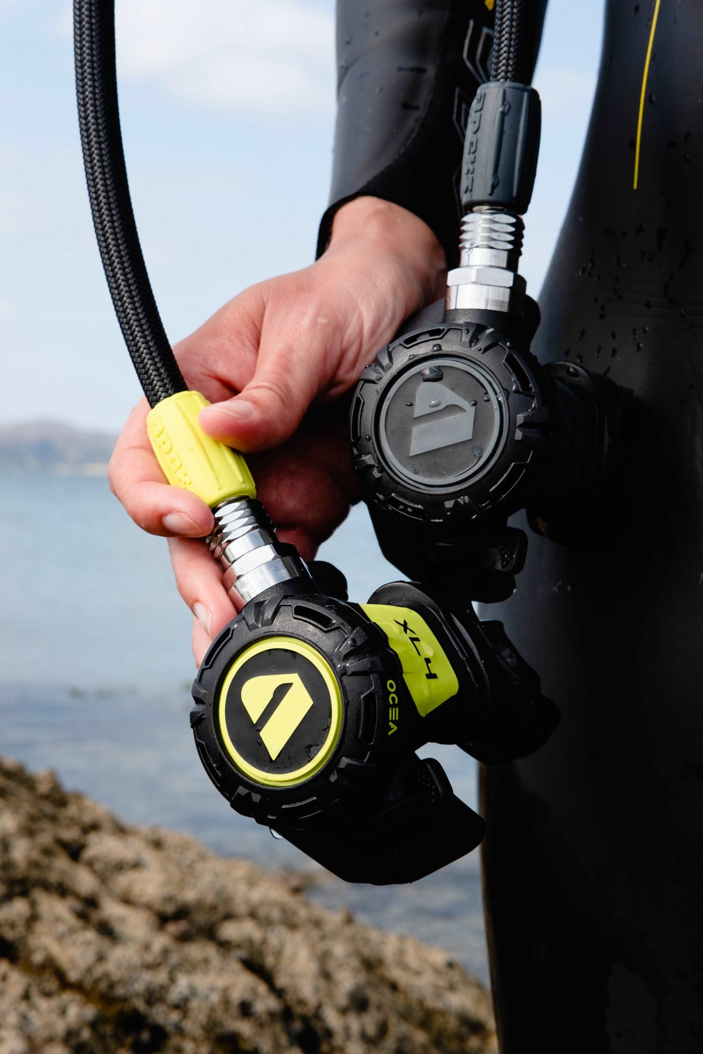 Apeks XL4 Ocea Regulator Set - Grey - DIN