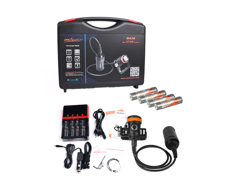 Orca D620 V2.0 Dive Light