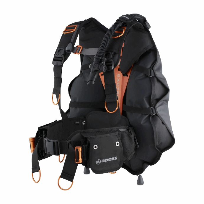 Apeks Exotec BCD - Black/Orange