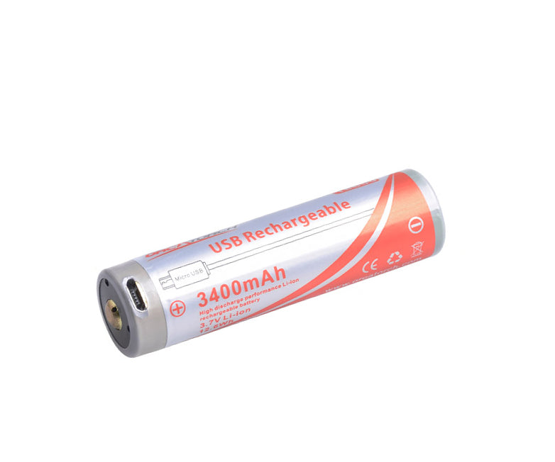 Orca 18650 USB Battery 3400mah
