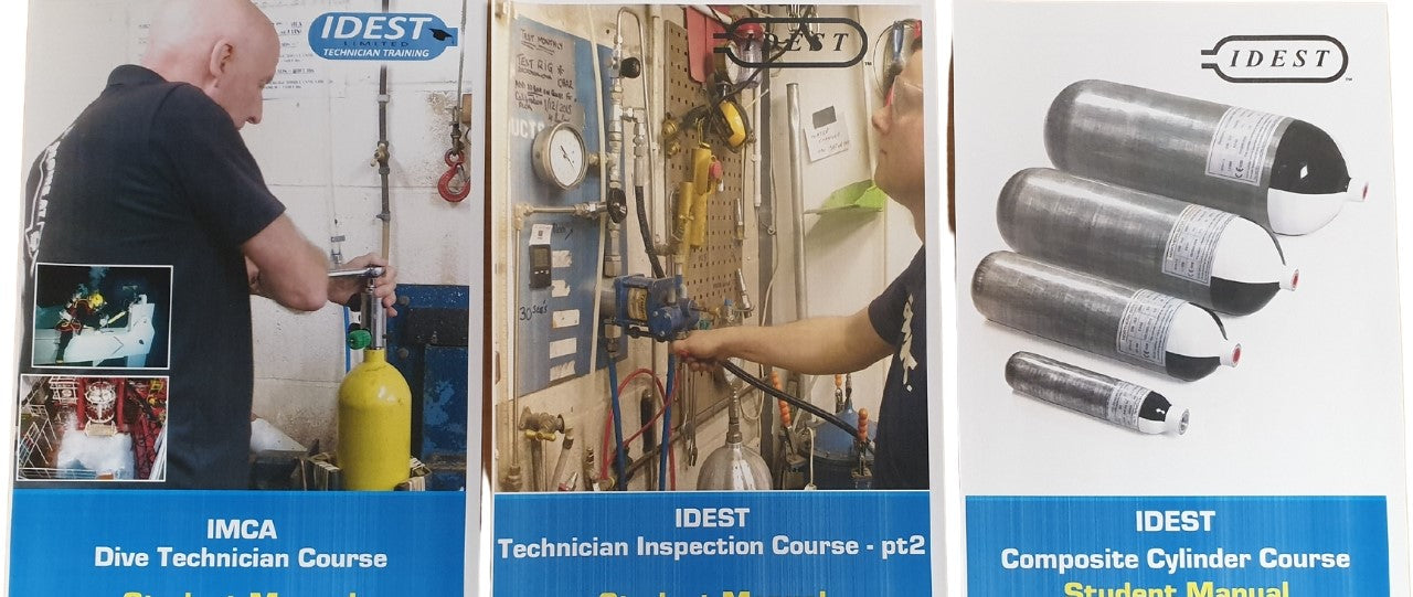 IDEST IMCA Visual Technician Inspection Course + Hydrostatic TIC2 & Composite Cylinder Course (CCC)