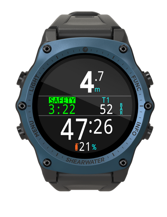 Shearwater Teric Blue Bezel