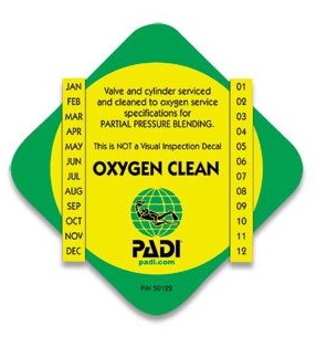 SCUBA DIVING CYLINDER O2 CLEANING