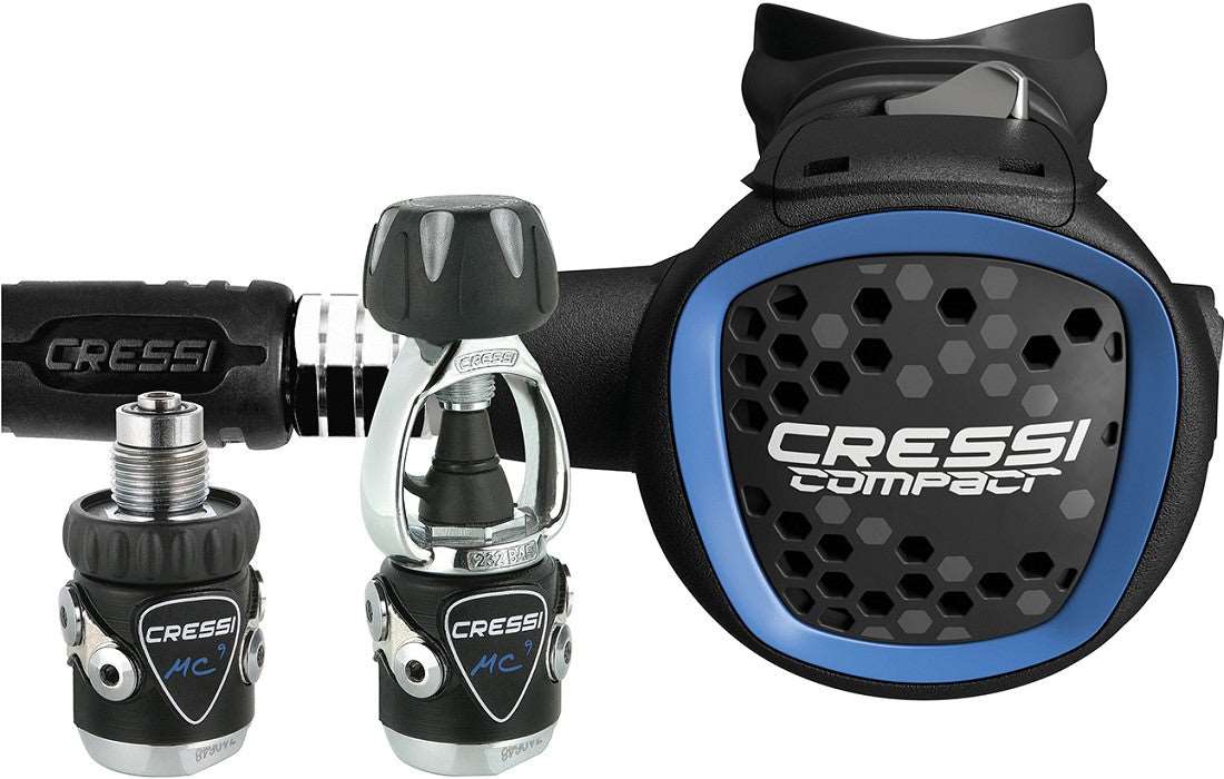 CRESSI MC9 1st STAGE + COMPACT 2nd STAGE