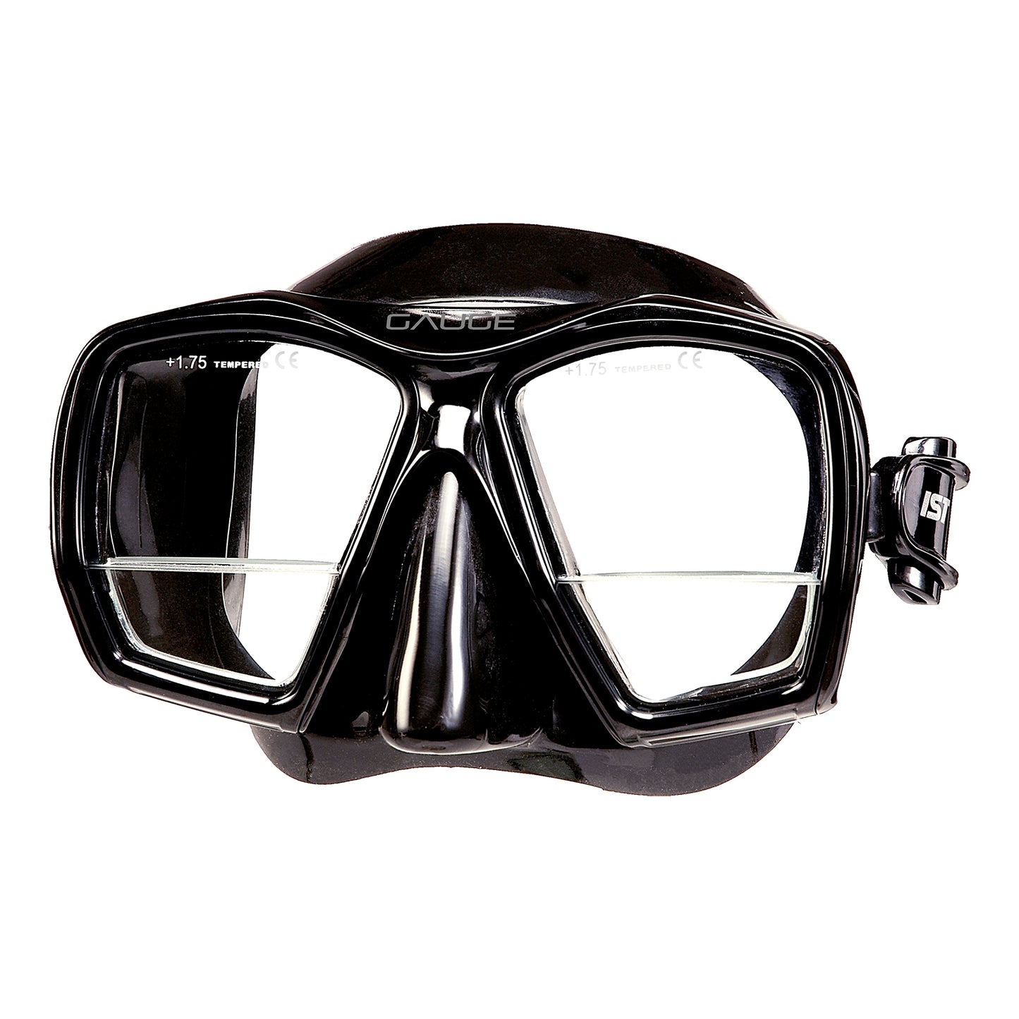 IST Gauge Dive Mask with +1.75 Lenses