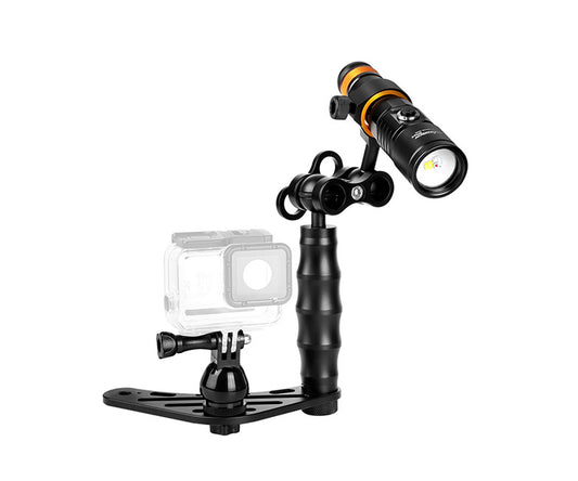 Orca D710V Dive Light Double Combo Kit