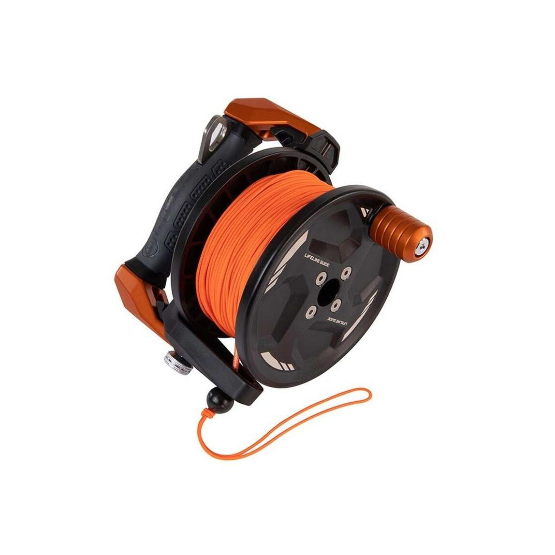 Apeks Guide Reel 120m  - Orange