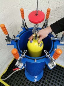Hydrostatic Cylinder test - Twin Set(required every 5 years)